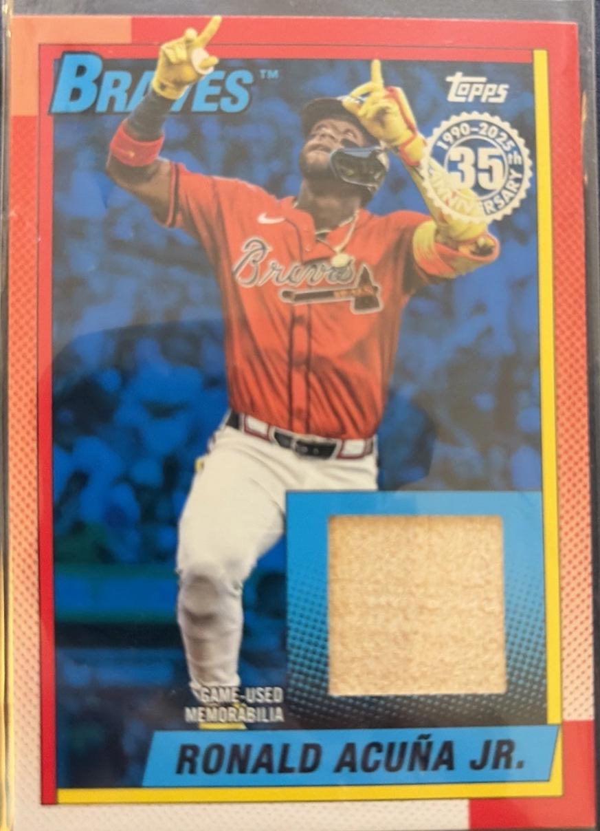 Ronald Acuna Jr. [Blue] #90RU-RAJ