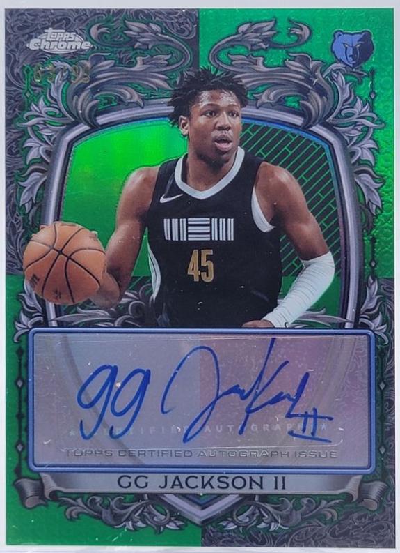 GG Jackson II [Refractor Green] #SS-GGJ