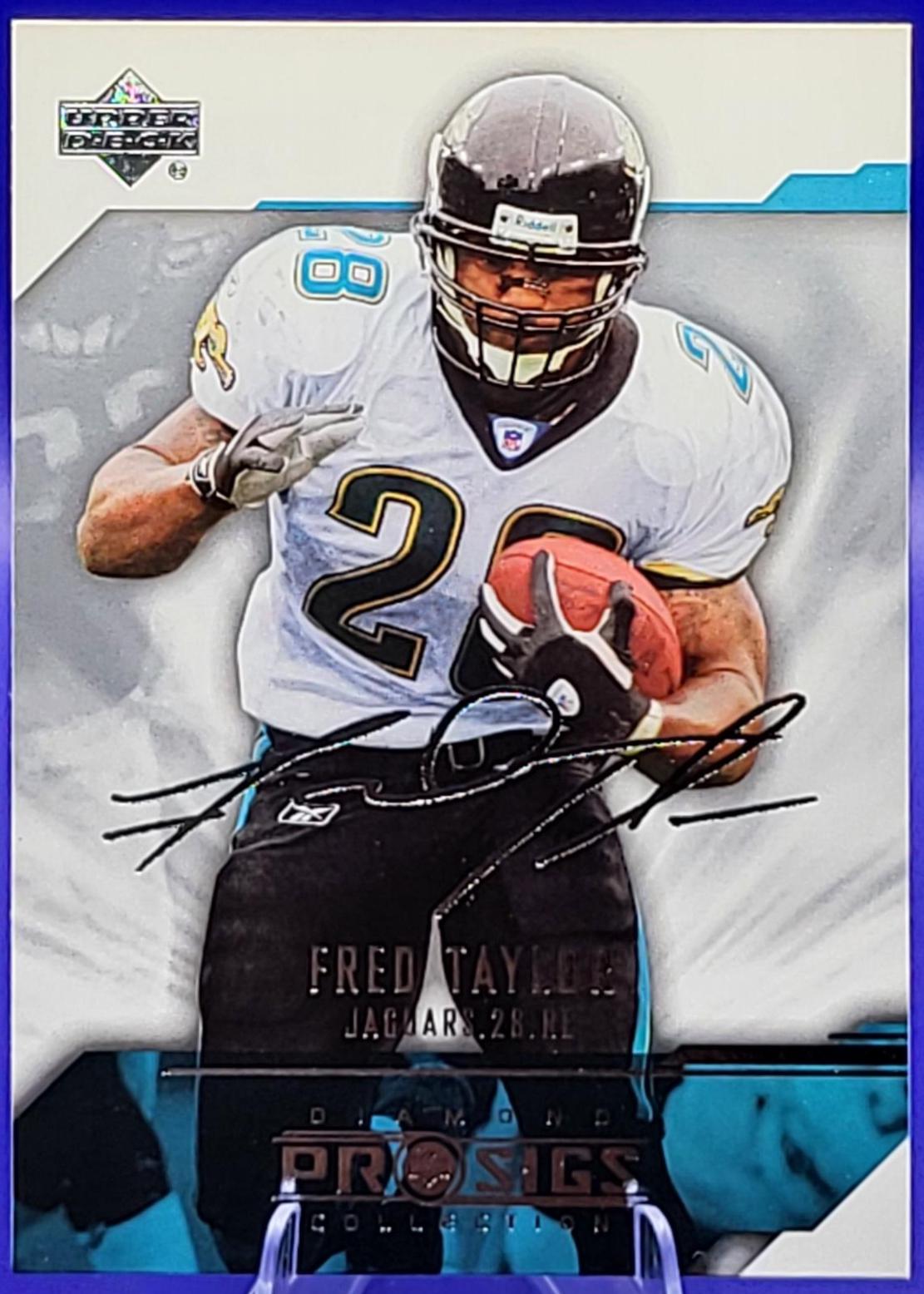 Fred Taylor #41 2004 Upper Deck Diamond Pro Sigs Football