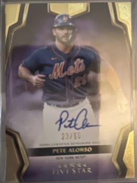 Pete Alonso  [Purple] #FSA-PA
