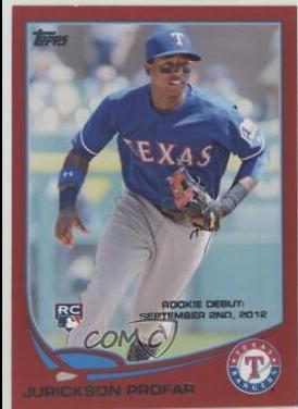 Jurickson Profar #US234 Baseball Cards 2013 Topps Update