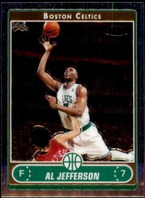 Al Jefferson #7 Basketball Cards 2006 Topps Chrome