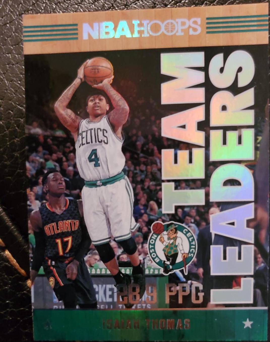 Isaiah Thomas #5 Basketball Cards 2017 Panini Hoops Team Leaders