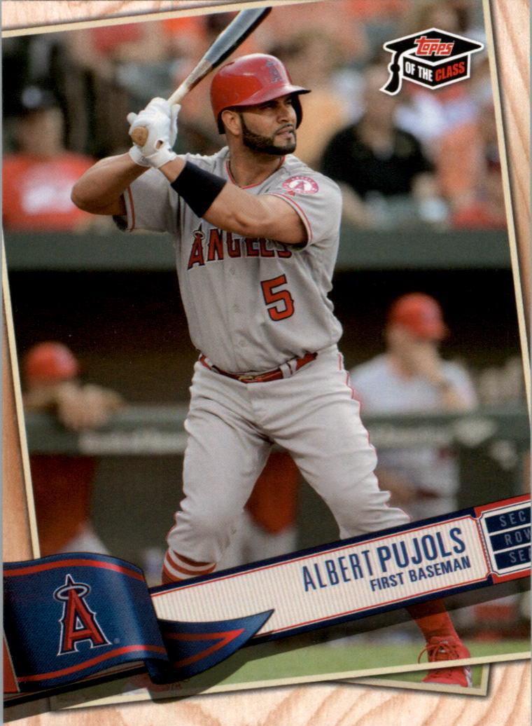 Albert Pujols #TC-2 Baseball Cards 2019 Topps of the Class