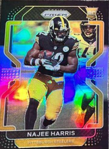 2021 Panini Chronicles Prizm Black Najee Harris [Silver] #PB-6 card