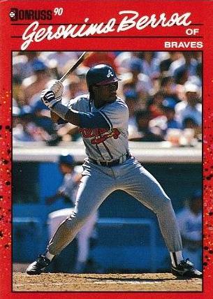 Geronimo Berroa (1990 Donruss)