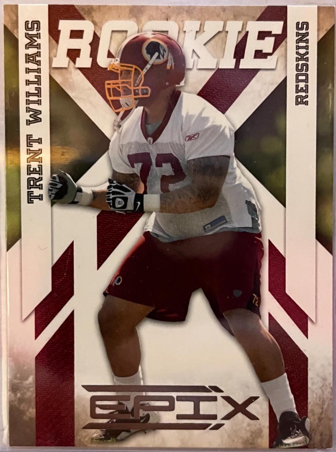 Trent Williams #197 Football Cards 2010 Panini Epix