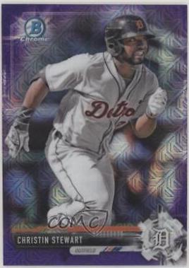Christin Stewart [Purple Refractor] #BCP148
