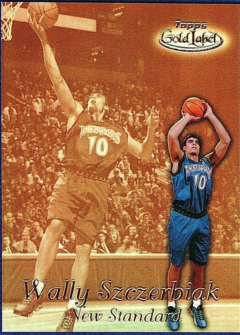 Wally Szczerbiak #NS13 Basketball Cards 1999 Topps Gold Label New Standard