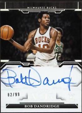 Bob Dandridge #NC-BDR Basketball Cards 2023 Panini Noir Auto Color