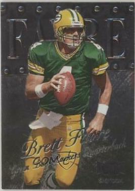 Brett Favre #150 Football Cards 1999 Metal Universe