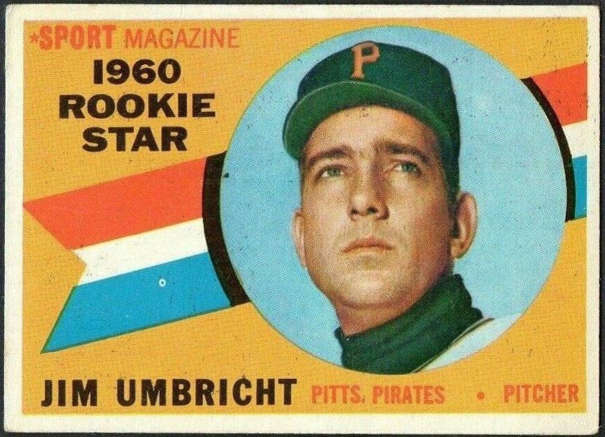1960 Jim Umbricht [Rookie Star] #145