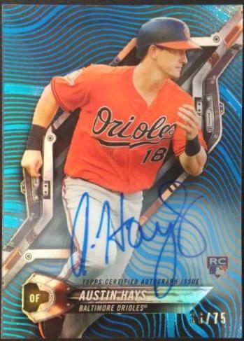 Austin Hays [Autograph Blue] #HT-AH
