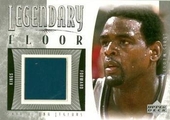 Chris Webber #CW-F Basketball Cards 2001 Upper Deck Legends Legendary Floor