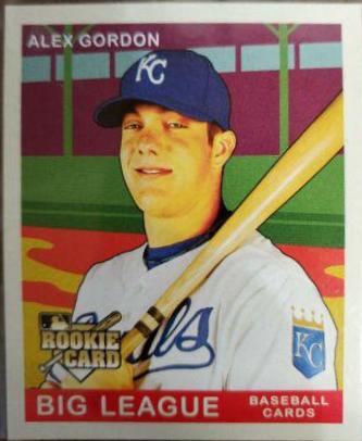 Alex Gordon #141 Baseball Cards 2007 Upper Deck Goudey
