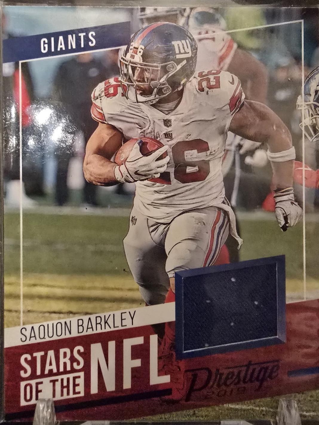 Saquon Barkley [Blue] #SS-SB