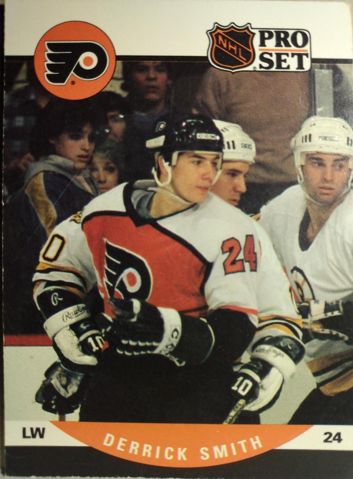 Derrick Smith #503 Hockey Cards 1990 Pro Set
