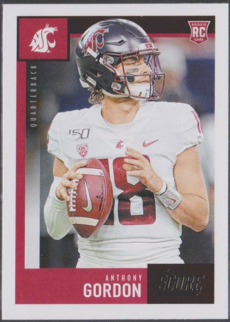 Anthony Gordon #351 Football Cards 2020 Panini Score