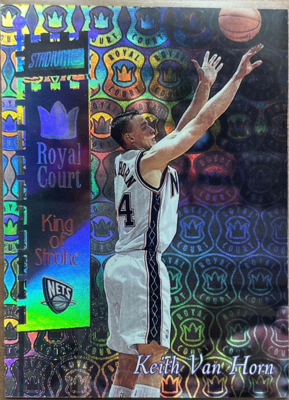 Keith Van Horn #RC10 Basketball Cards 1998 Stadium Club Royal Court