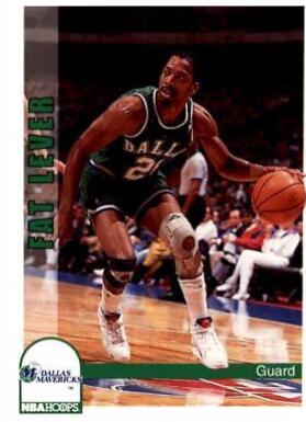 Fat Lever #49 Basketball Cards 1992 Hoops