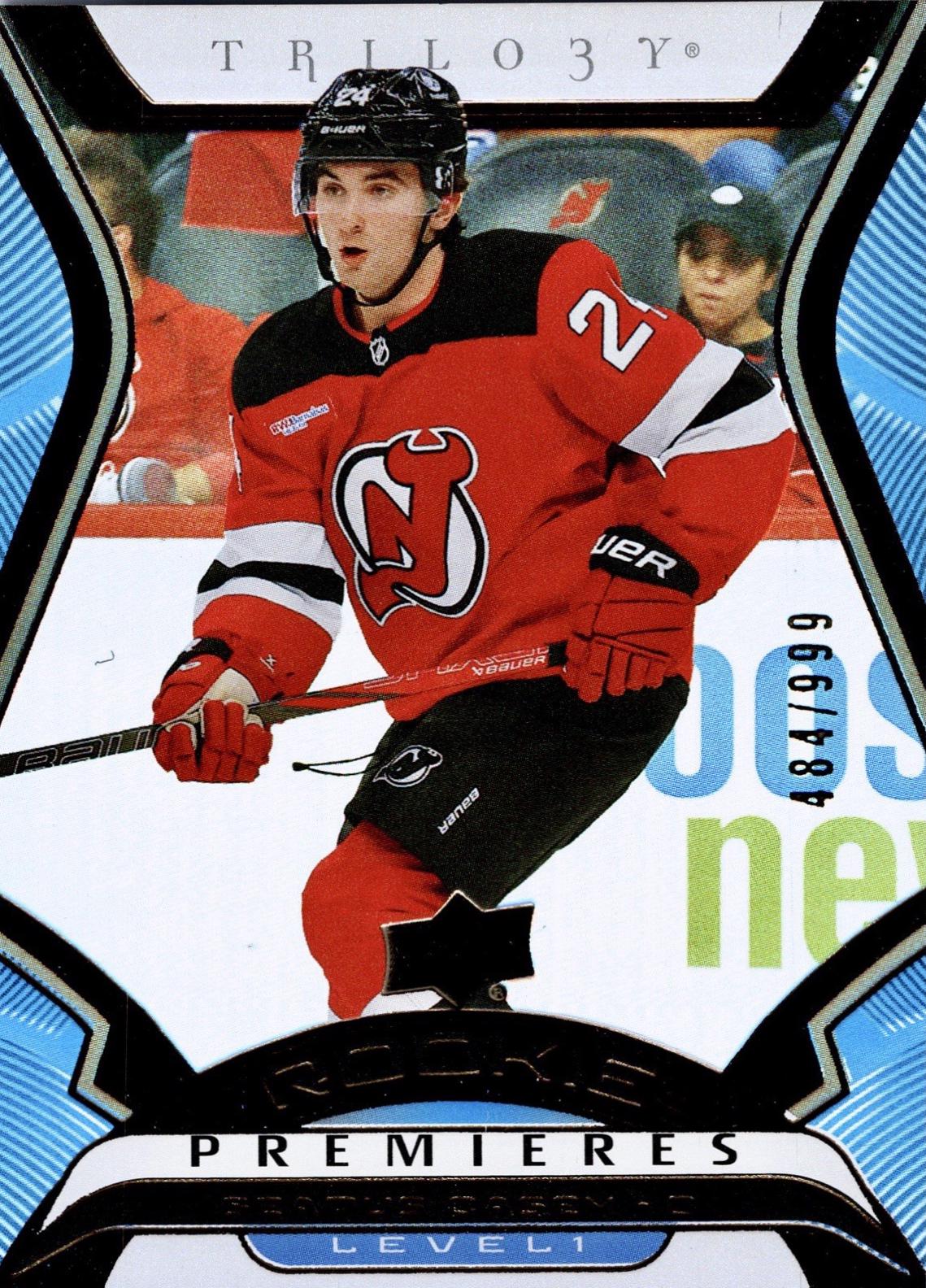 Seamus Casey #T-4 2024-25 Upper Deck Hockey Trilogy Rookie Premiere