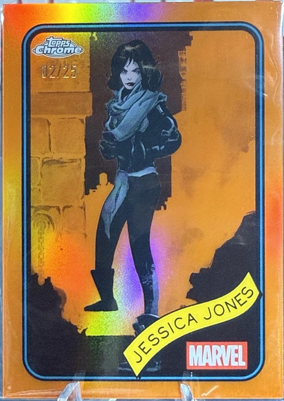 Jessica Jones Purple Shimmer Refractor