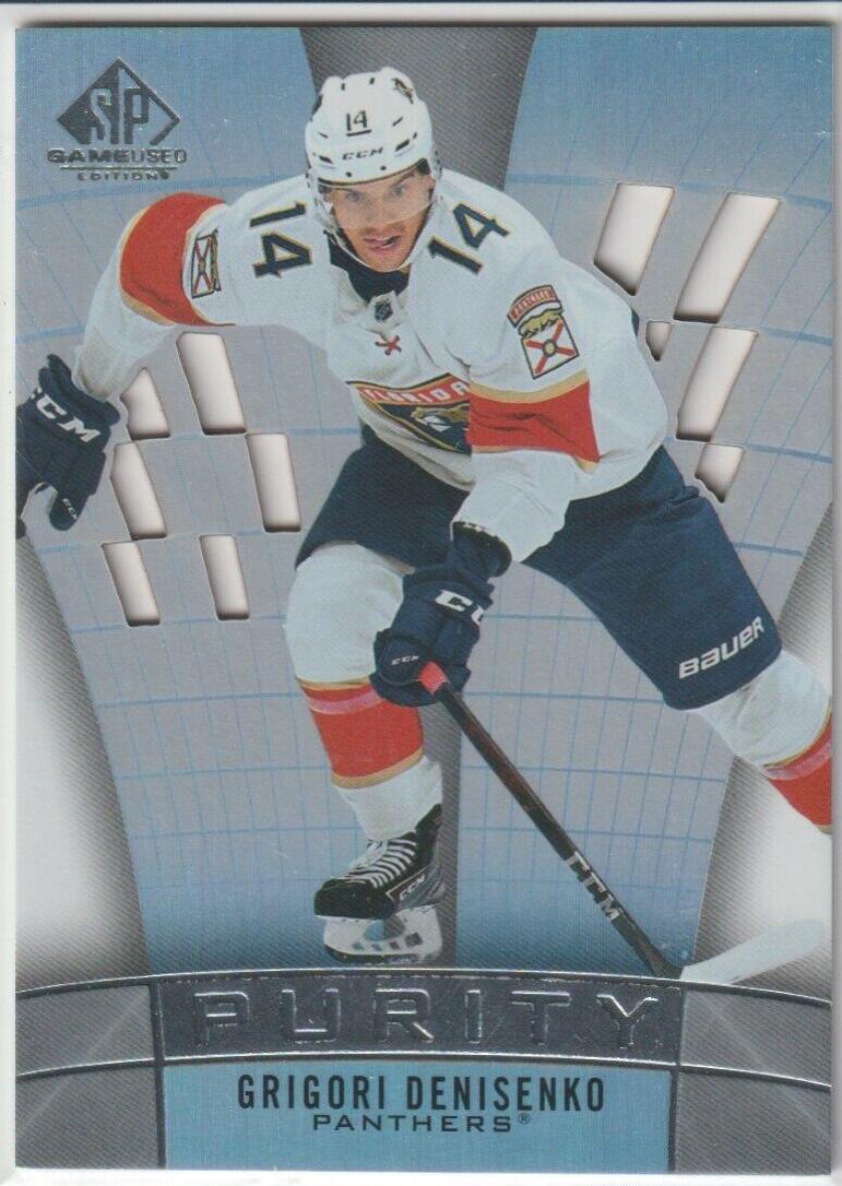Grigori Denisenko #P-76 2021-22 SP Game Used Hockey Purity