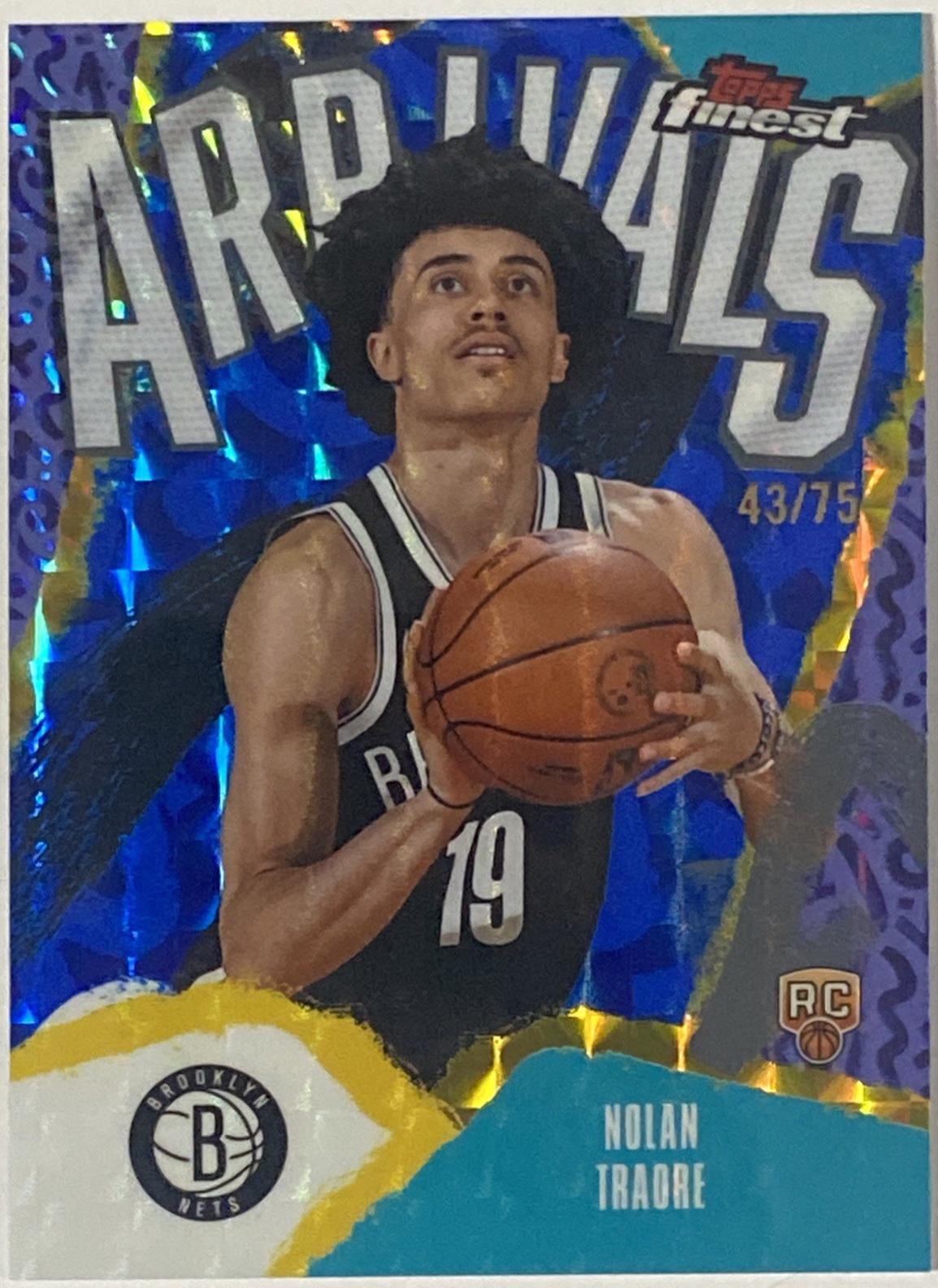 Nolan Traore [Blue Geometric Refractor] #A-19