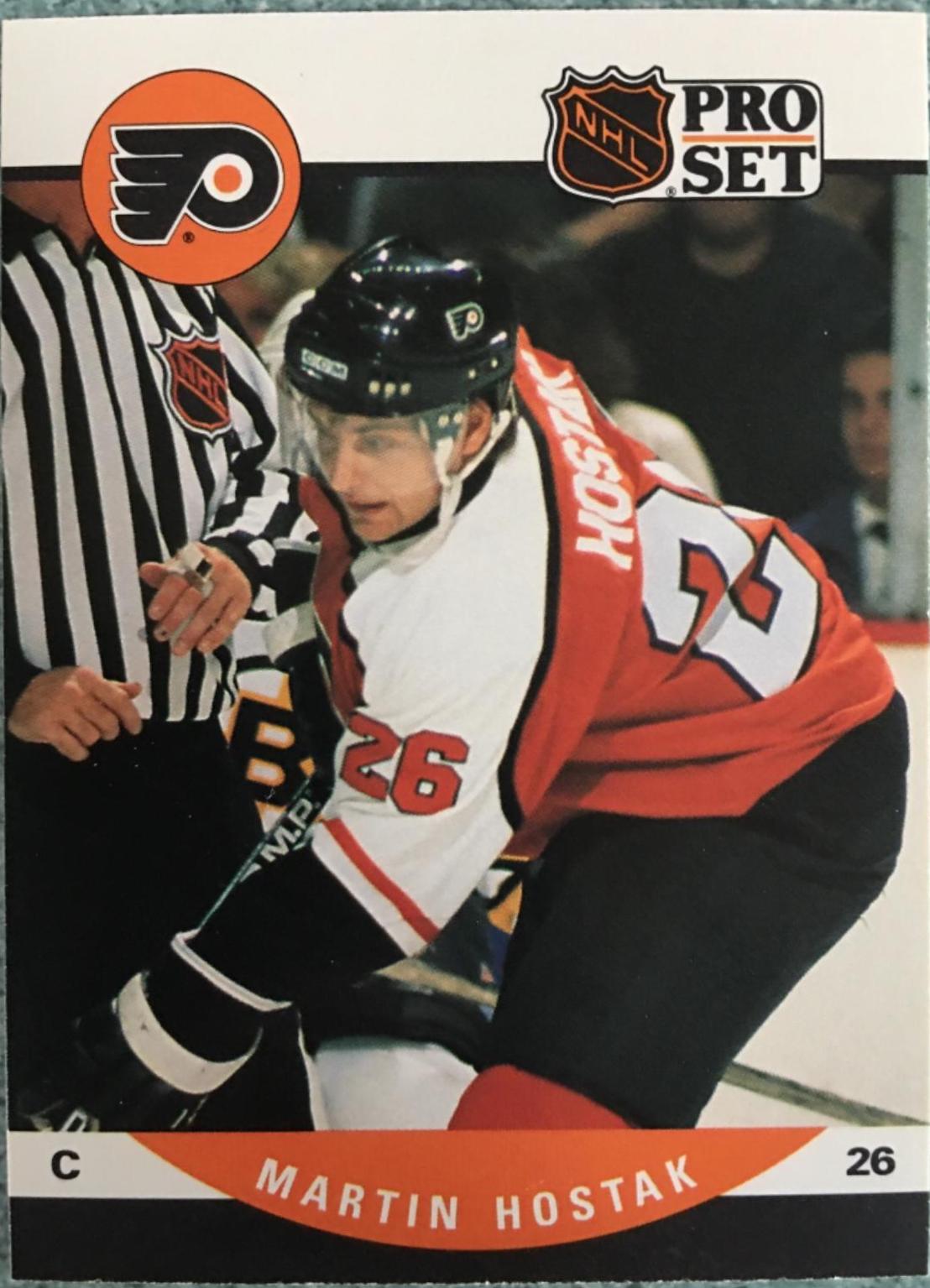 Martin Hostak #629 Hockey Cards 1990 Pro Set