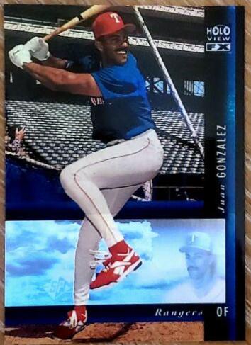 Juan Gonzalez #11 Baseball Cards 1994 SP Holoview Blue
