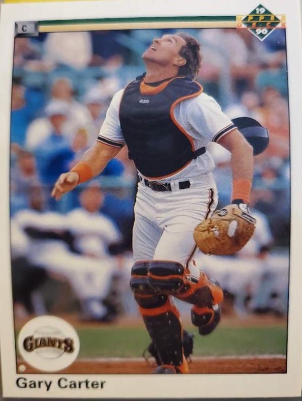 Gary Carter #774 Baseball Cards 1990 Upper Deck