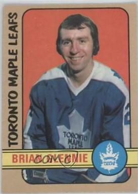 Brian Glennie #216 Hockey Cards 1972 O-Pee-Chee