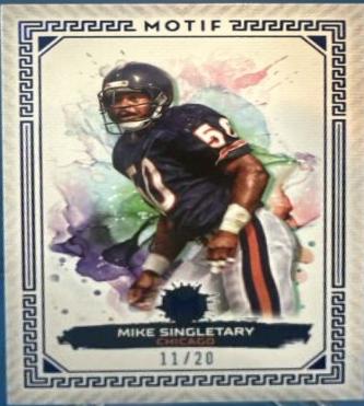 Mike Singletary [Ultramarine Blue] #14