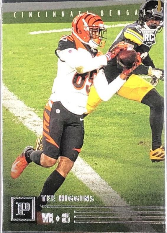 Tee Higgins #PA-19 Football Cards 2020 Panini Chronicles