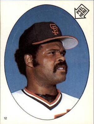 Reggie Smith #12 Baseball Cards 1983 Topps Stickers