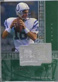 Peyton Manning #287 Football Cards 1998 Spx Finite