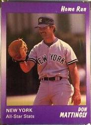 Don Mattingly #48 Baseball Cards 1991 Star Home Run Series