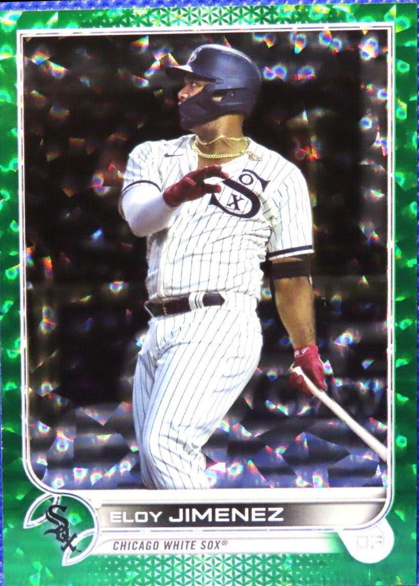 Eloy Jimenez [Green Foilboard] #500