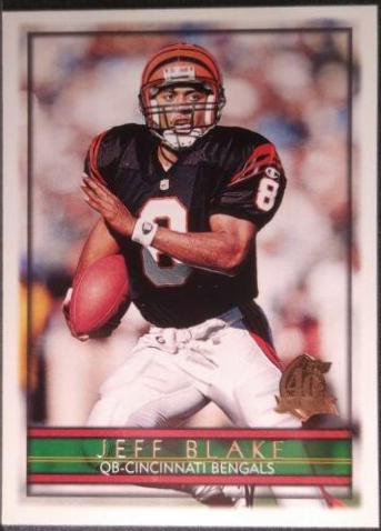 Jeff Blake #20 Football Cards 1996 Topps
