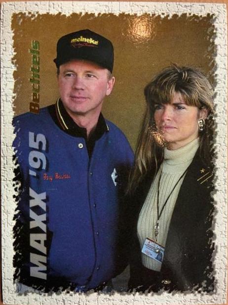 Gary & Carolyn Bechtel #88 Racing Cards 1995 MAXX