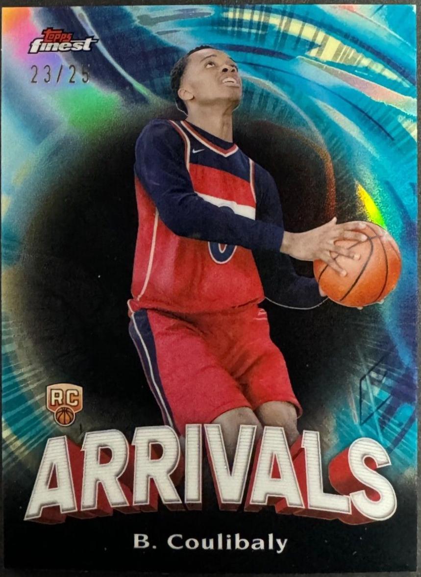 Bilal Coulibaly #A-10 Basketball Cards 2023 Topps Finest Arrivals