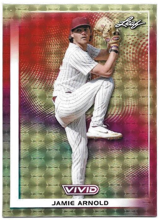Jamie Arnold #92 2026 Leaf Vivid Baseball