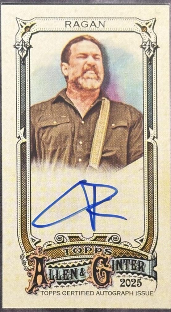 Chuck Ragan [Black] #MA-CRA Prices | 2025 Topps Allen and Ginter 