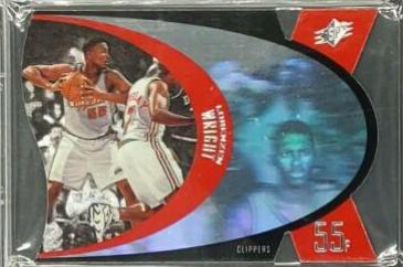 Lorenzen Wright #21 Basketball Cards 1997 Spx Die-Cut
