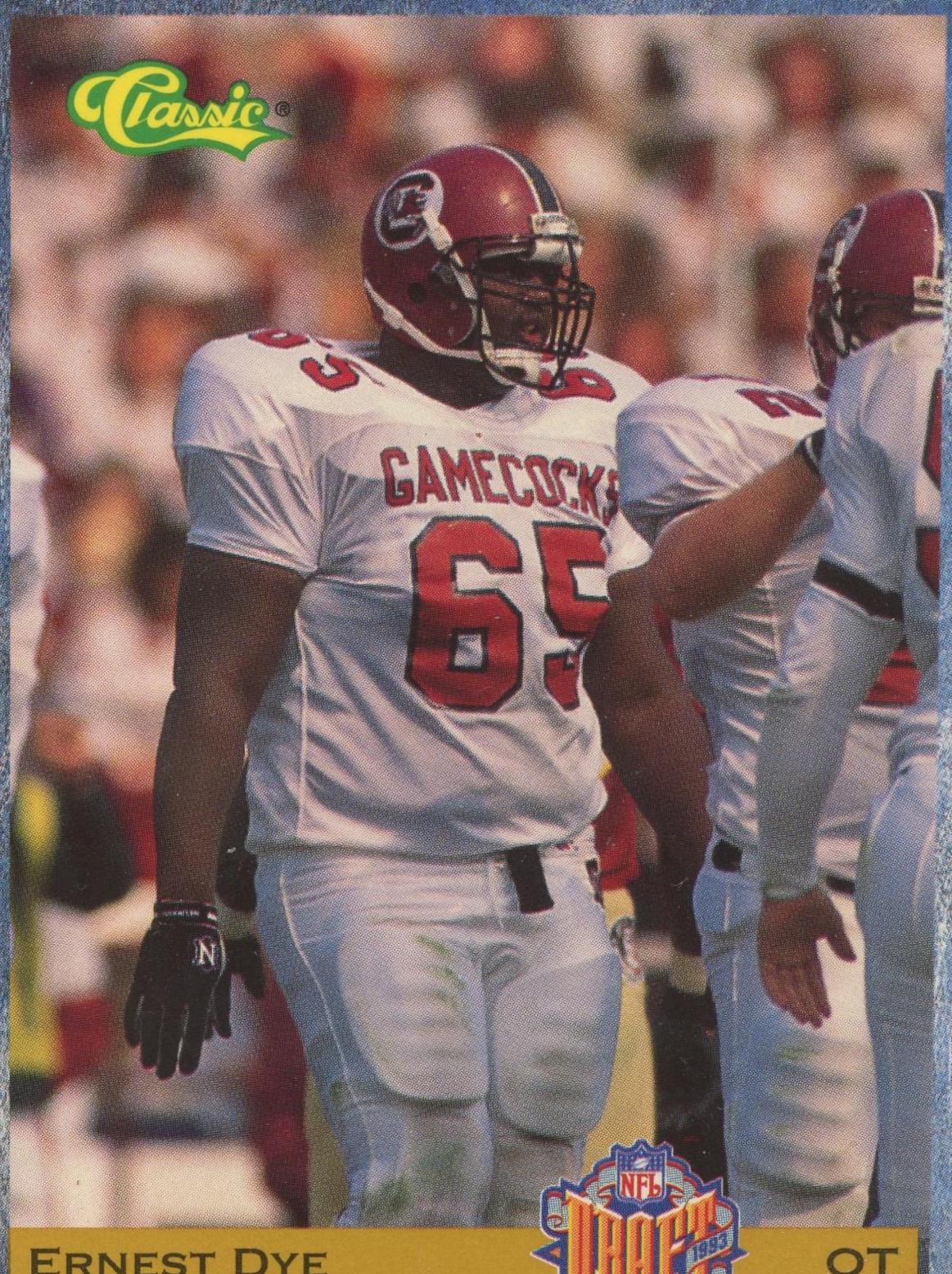 Ernest Dye #15 Football Cards 1993 Classic