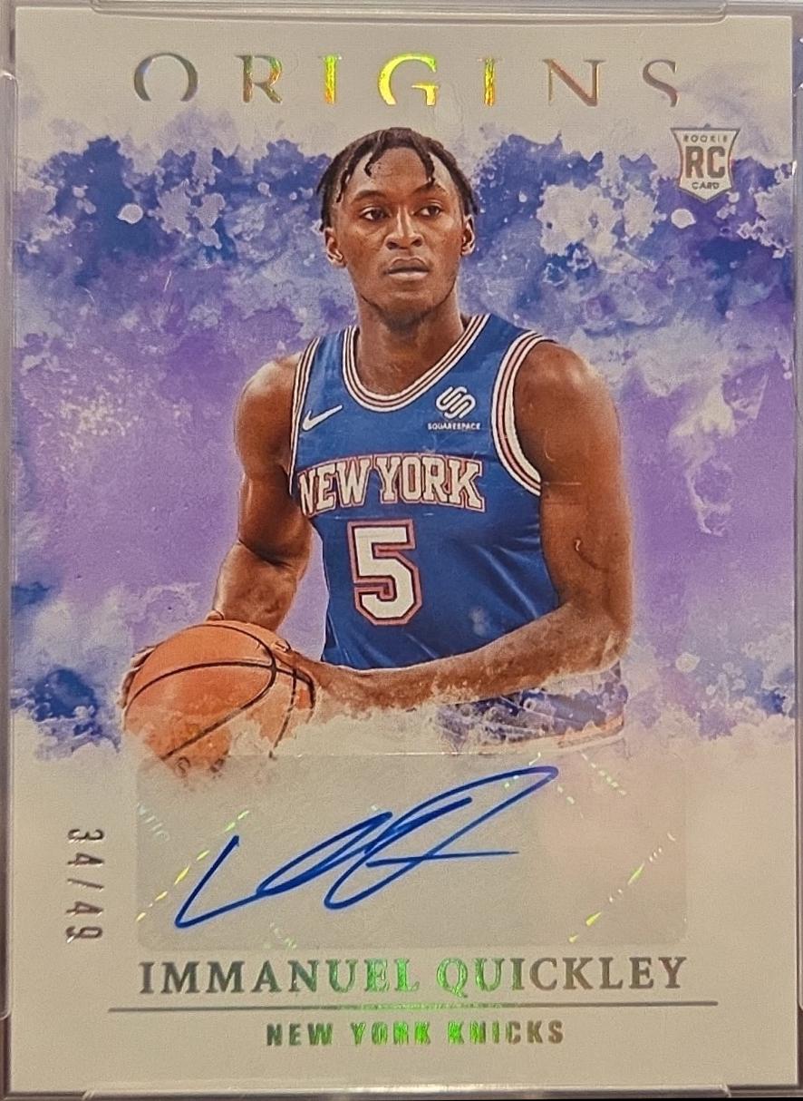 Immanuel Quickley [Purple] #RA-QUI