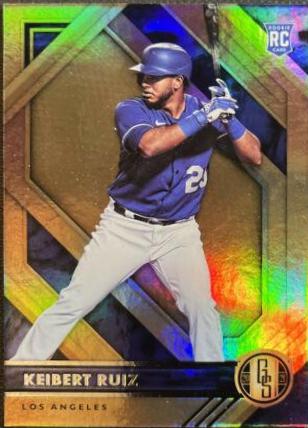 Keibert Ruiz #6 Baseball Cards 2021 Panini Chronicles Gold Standard