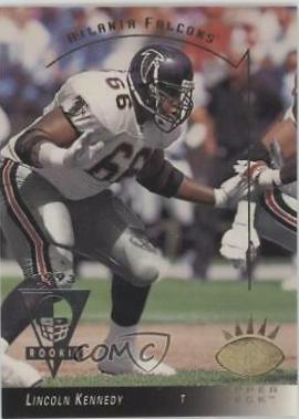 Lincoln Kennedy #23 Football Cards 1993 SP
