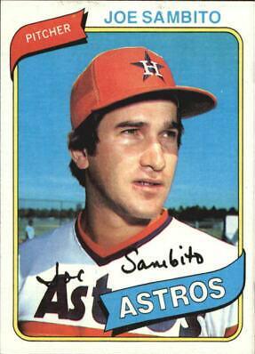 Joe Sambito #571 Baseball Cards 1980 Topps