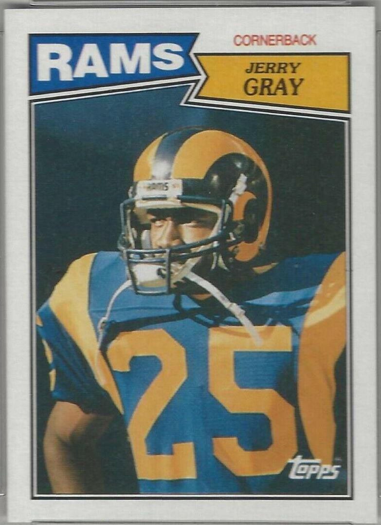 Jerry Gray #157 Football Cards 1987 Topps